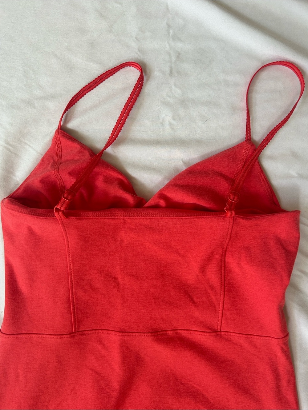 Beyond Yoga Spacedye Allure Midi Dress in Red Ash Heather - Picture 5 of 6